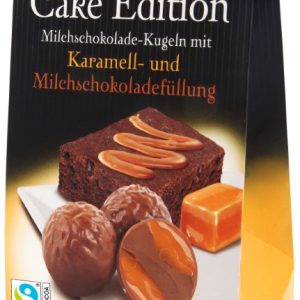 Pralines cake edition – caramel & milk chocolate 148g