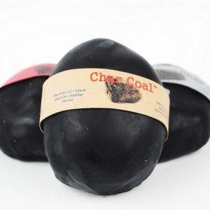 Smokey Char Coal Shape Cheese – 200g