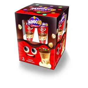 ANL Wafer Minicco W/Choco Hazelnut 25 gr x 3 PCS