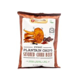 Sankofa Plantain Chips Smoked Chili Beef 50g