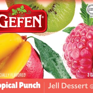 Jello Tropical Punch 3Oz Gefen
