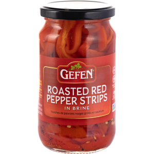 Peppers Roasted Red Strips 16Oz Gefen (P)