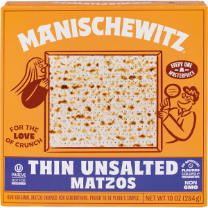 Matzo Thin Unsalted 10Oz Mani (D)