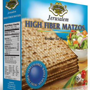 Matzo High Fiber Light 10.5Oz Jerusalem (P)