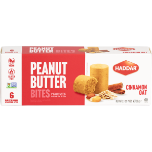 Haddar Cinnamon & Oats Peanut Butter Bites