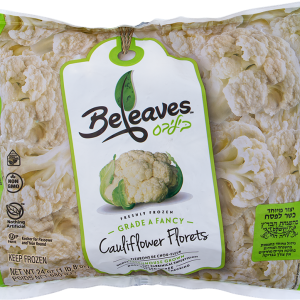 Frozen Cauliflower Florets 24Oz Beleaves (P)