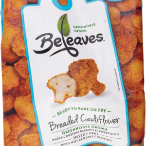 Frozen Breaded Cauliflower 17.6Oz Beleaves