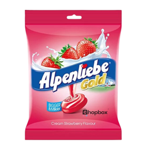 Alpenliebe Strawberry Milky Candy 3g (50pcs)