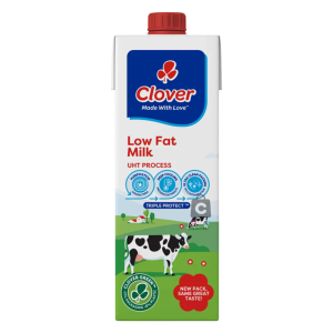 Clover Milk UHT Low Fat 1L