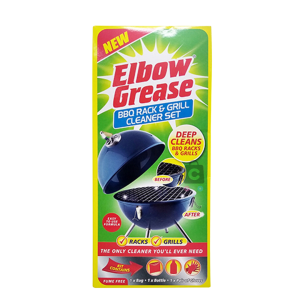 Elbow Grease BBQ Rack and Grill Cleaner Set