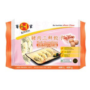 HAKKA PORK, PRAWN & EGG DUMPLINGS 400G