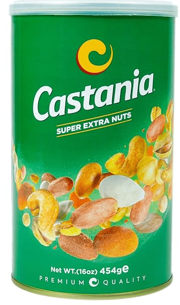 CASTANIA Super Mixed Nuts 16 oz – Green