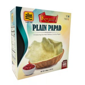 Three Rivers Rice Papad PLAIN 200 gm