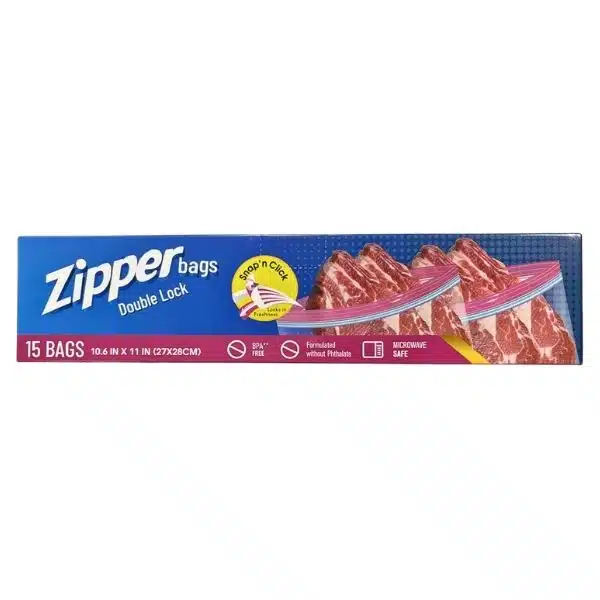 Ziplock Bag 27 x 28cm Pack of 15 - Image 2