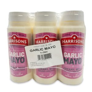 Retail – Harrisons Garlic Mayo – 500ml