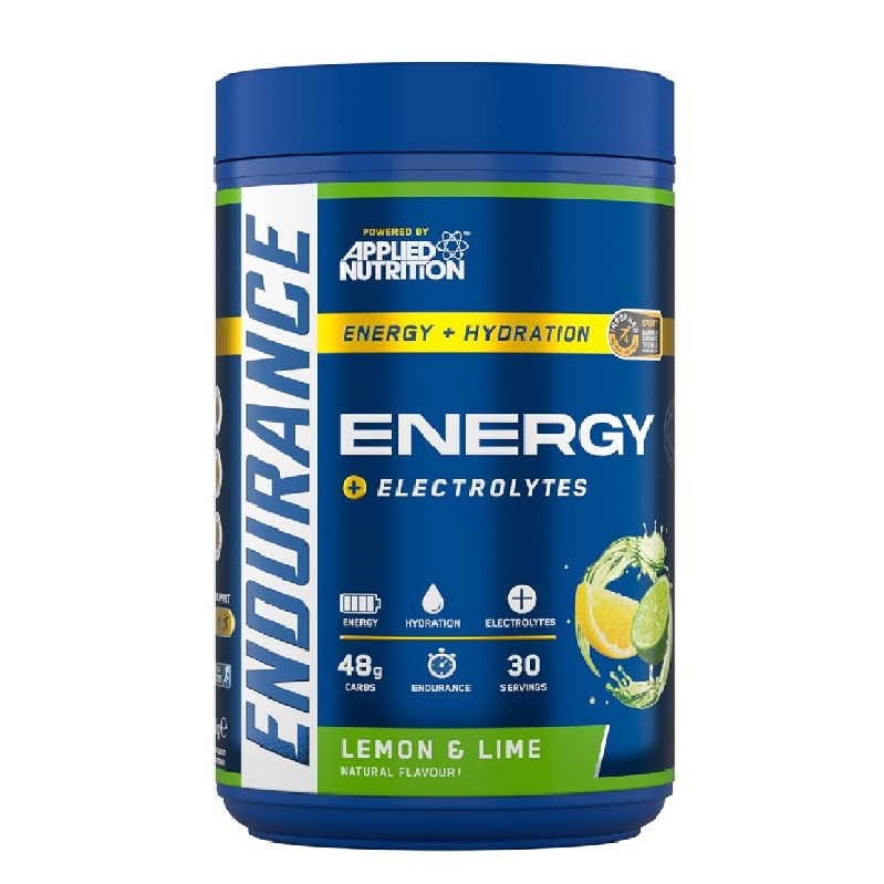 Applied Nutrition Endurance Carbohydrates & Electrolyte Lemon Lime Flavor